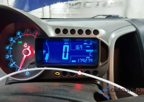 2013 Chevrolet Sonic Lt из США, поврежденный, VIN 1G1JD6SH6D4176685